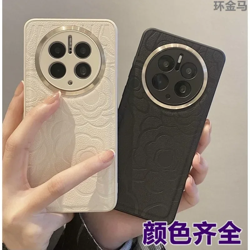 

Suitable for Huawei Mate50 Pro Leather Textured Phone Case Mate40 Pro Huawei P60 Magic5 All Inclusive Phone Case