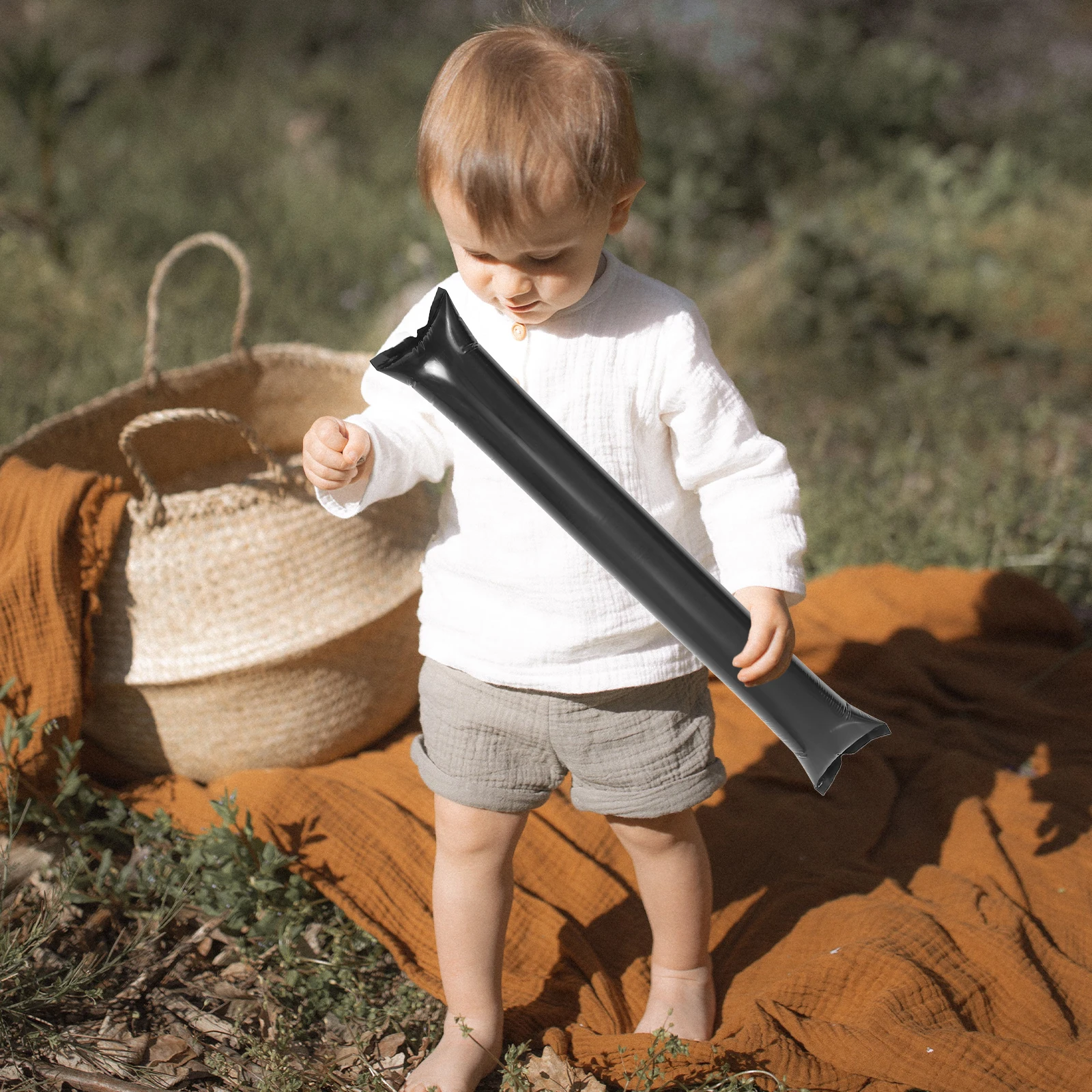 

30Pcs Inflatable Boom Cheer Sticks Portable Noise Makers for Sporting Events Party Cheering Noise Maker Cheerleading Stick