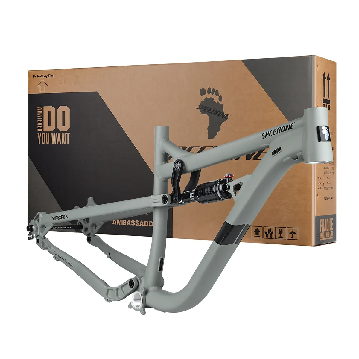 

29 Inch Mountain Bike Frame With Shock Absorption,Aluminium Alloy Soft Tail Mountain Bicycle Frameset,Downhill Bike Frame