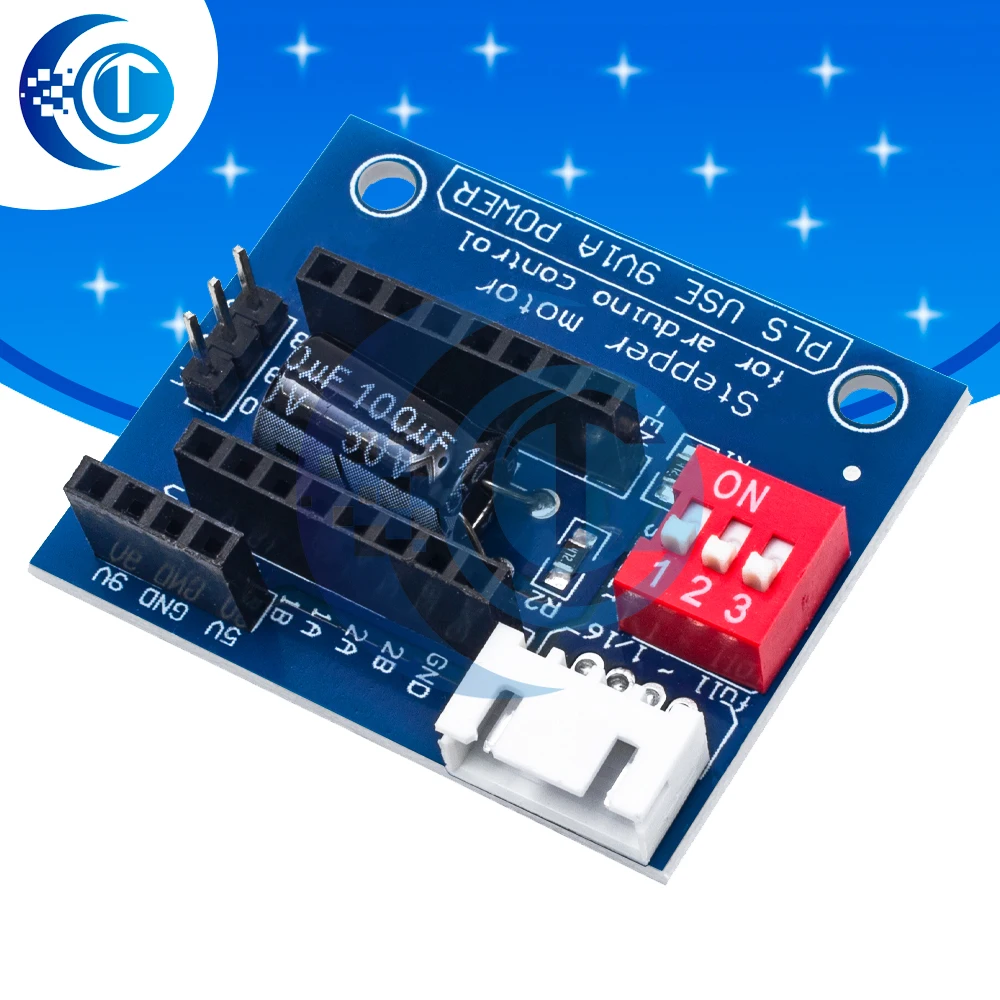 CLT Stepper Motor Driver Shield: 3D Printer Control Extension Board – Compatible with A4988/DRV8825