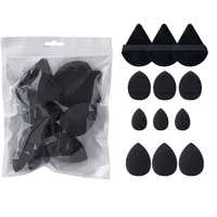 12Pcs Soft All-Purpose Makeup Sponge Set 4Types Beauty Tools Cosmetic Puff Dry Wet Dual Use Foundation Sponges Powder Puff 2