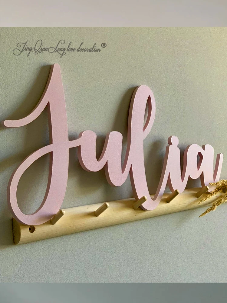 Custom Wooden Name Sign Baby N - đánh giá và giá Baby Nursery Name Letters