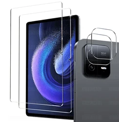 Tempered Glass for Xiaomi Pad 6 / Xiaomi Pad 6 Pro 11 inch 2023 Screen Protector Rear Camera Protector Anti Scratch Glass Film