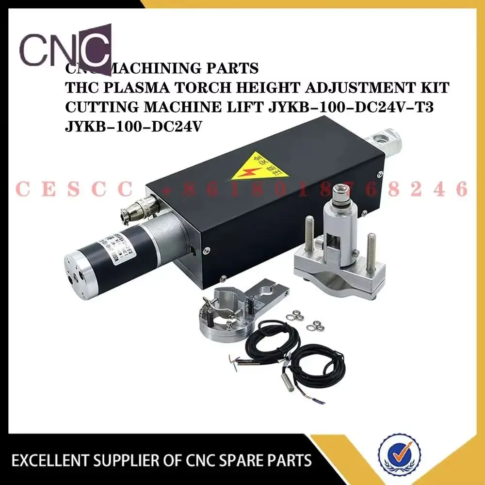 Peças de usinagem CNC THC kit de ajuste de altura da tocha de corte plasma máquina de corte levantamento JYKB-100-DC24V-T3/JYKB-100-DC24V