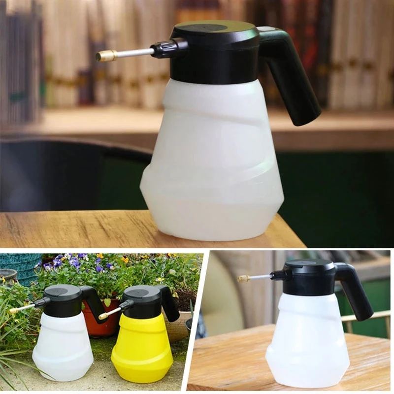 USB Charging Electric Sprayer Watering Can Lithium Battery Rechargeable Waterproof Household Watering Pot Watering Can