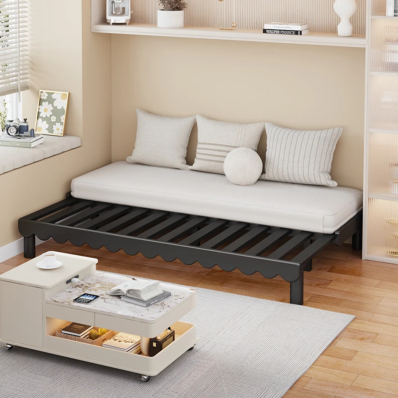 

Sofa bed folding dual-purpose 2024 new living room multi-functional single bed that does not take up space 1 meter