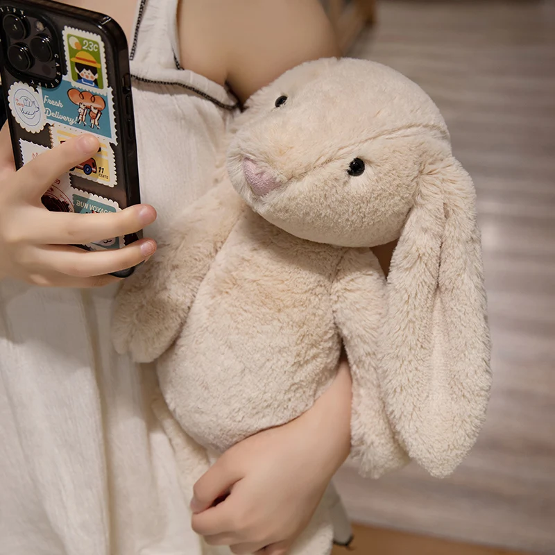 20-45cm Cute Plush Toy Stuffed Toy Rabbit Doll Babies Sleeping Companion Kawaii Plush Long Ear Rabbit Doll Children's Gift