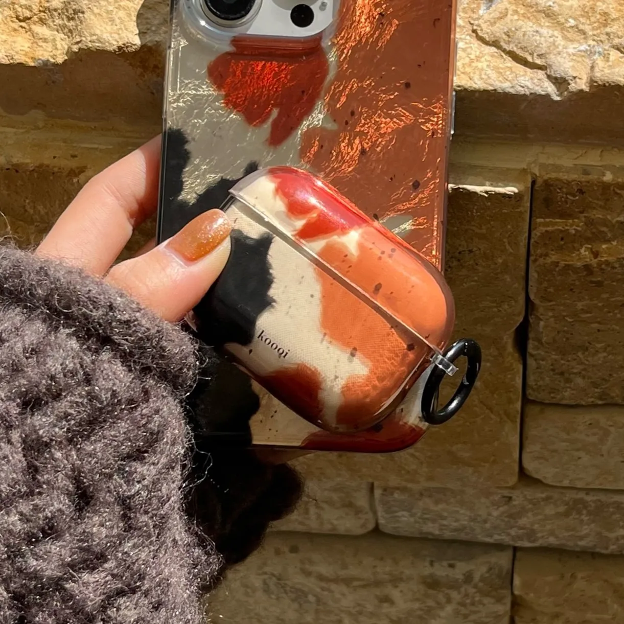 Black Brown Block S…