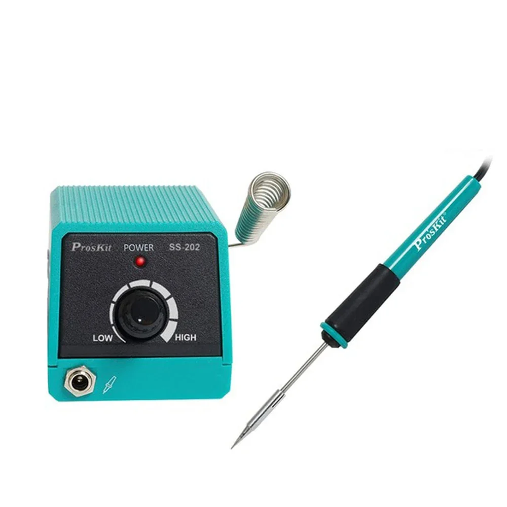 SS-202G Pro'skit Professional Mini Soldering Station คงที่อุณหภูมิไฟฟ้าการบำรุงรักษาเครื่องมือเชื่อมเหล็กแบบพกพา