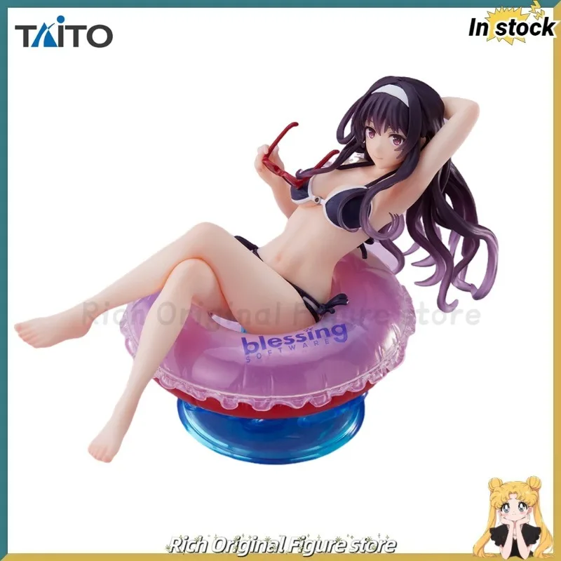 

【In Stock】Original TAiTO Aqua Float Girls How To Develop A Passerby Heroine Fine Kasumigaoka Utaha Anime Figure Model