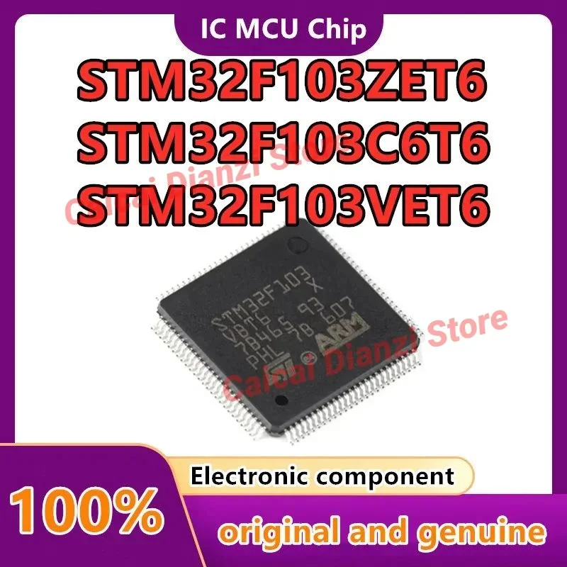 

STM32F103C6T6A STM32F103C8T6 STM32F103CBT6 STM32F103R8T6 RBT6 STM32F103RCT6 RDT6 RET6 RFT6 STM32F103V8T6 VBT6 VCT6 VET6 ZET6