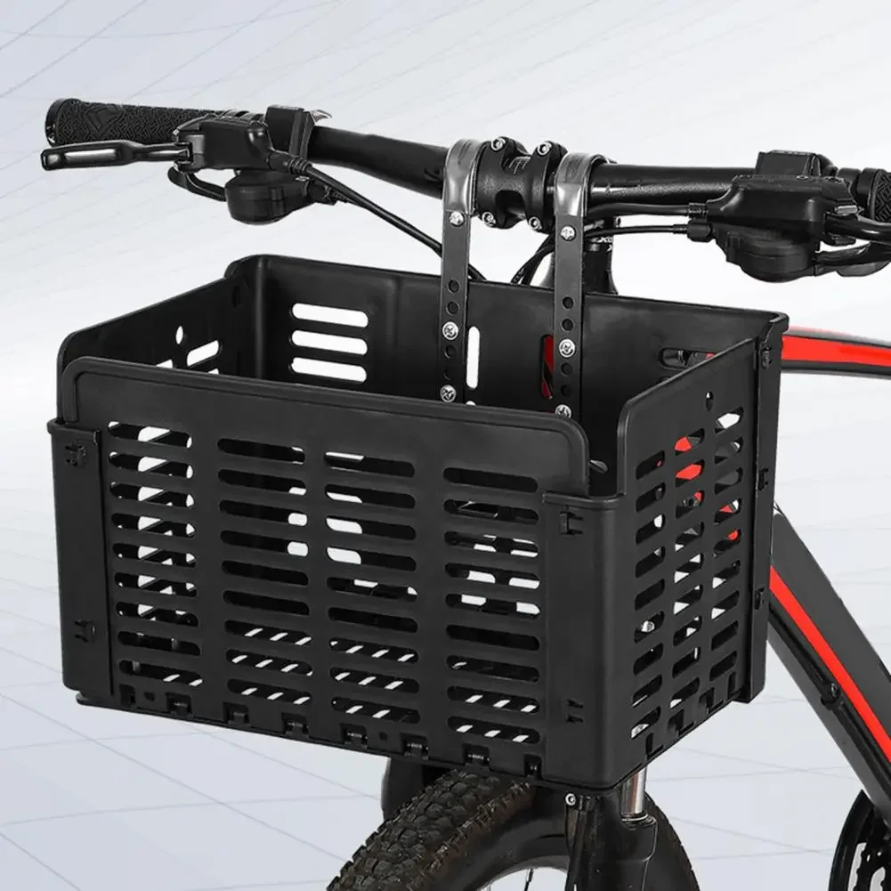 

Foldable Bicycle Basket Portable MTB Road Bike Handlebar Front Storage Rack Multifunctional Cycling Accessories