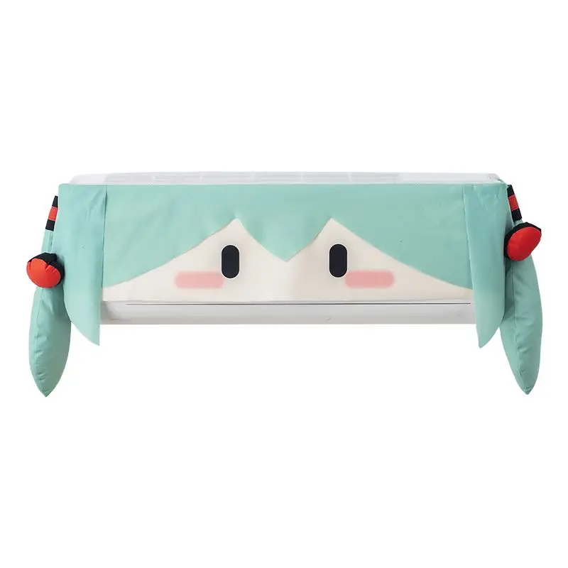 

New Hatsune Miku cute creative cartoon characters peripheral air conditioning cover simple and versatile cartoon room decoration