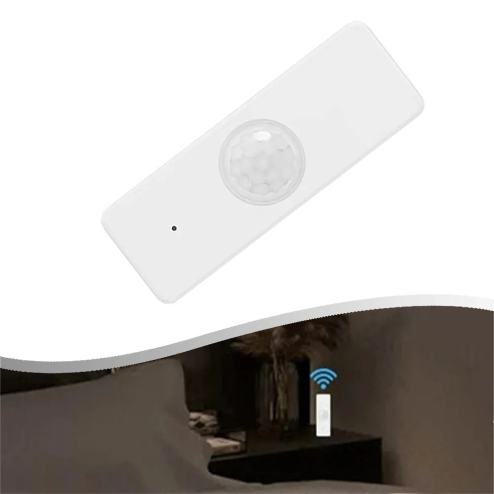Home Security Human Motion Detection 2 AAA Batteries High-quality ABS Material Reliable Detection Home Security Monitoring
