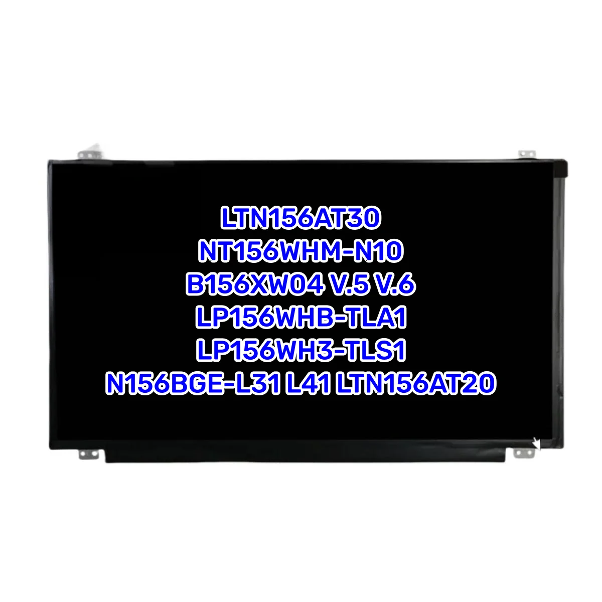 Imagem -02 - Tela Led Fina para Ltn156at30 Nt156whm-n10 40 Pinos B156xw04 V.5 V.6 Lp156wh3 Tla1 Lp156wh3 Tls1 N156bge-l31 L41 Ltn156at20 156 em