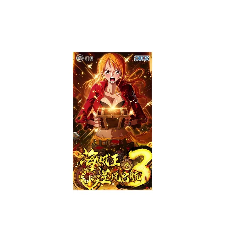 Wholesale One Piece Collection Cards Huanshi Wave3 Sailing Against The Wind Booster Box Anime Trading Cards