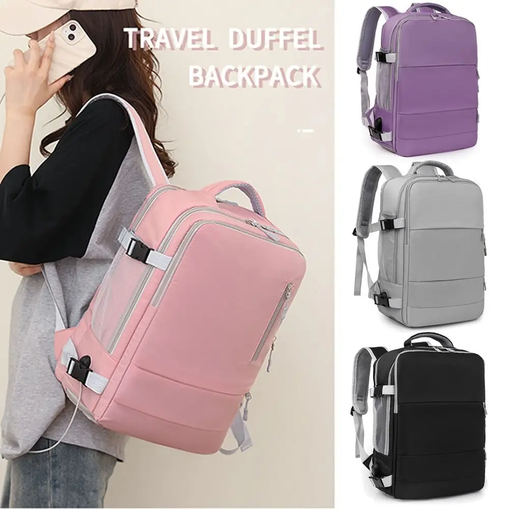 

Carry on Large Capacity Travel Backpack Multifunctional Casual Laptop Daypack Lightweight Portable Maternity Nappy Bag Girls