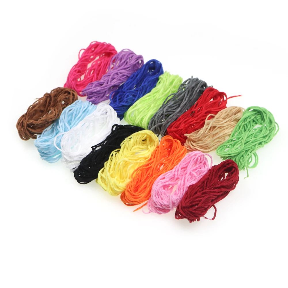 4 m/Packung Dub Chenille-Garn, Fliegenbindematerial, ultrafeines Chenille für Wolliger Bugger-Körper, Flexo, Krabben, Wurmfliegen, Forellenfischen, Fliegen – Detail 1