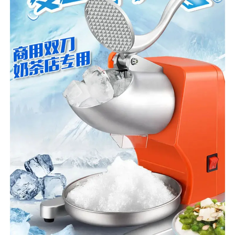 

electric double shaved milk tea shop business smoothies machine snowflakesIce Crushers crusher high-power