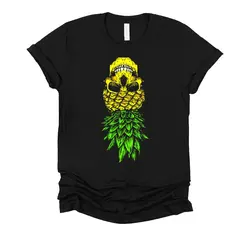 Swinger Lifestyle / Upsidedown Pineapple Shirt / Pineapple Skull / Swingers Shirt / Funny Pineapple T-Shirt XS-4X