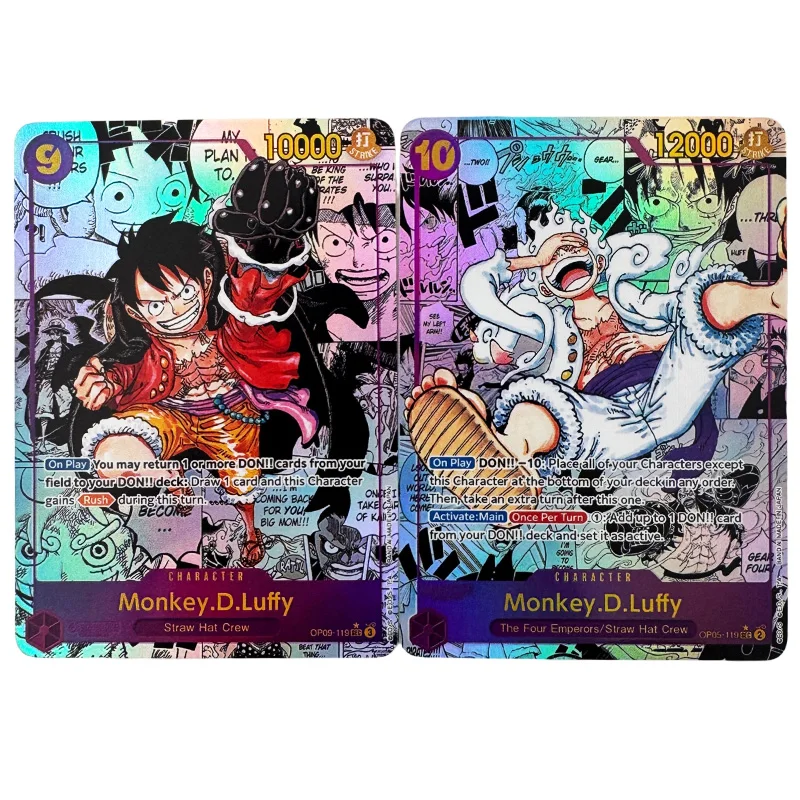 35pcs/set One Piece English Manga Version OPCG Replica Shanks