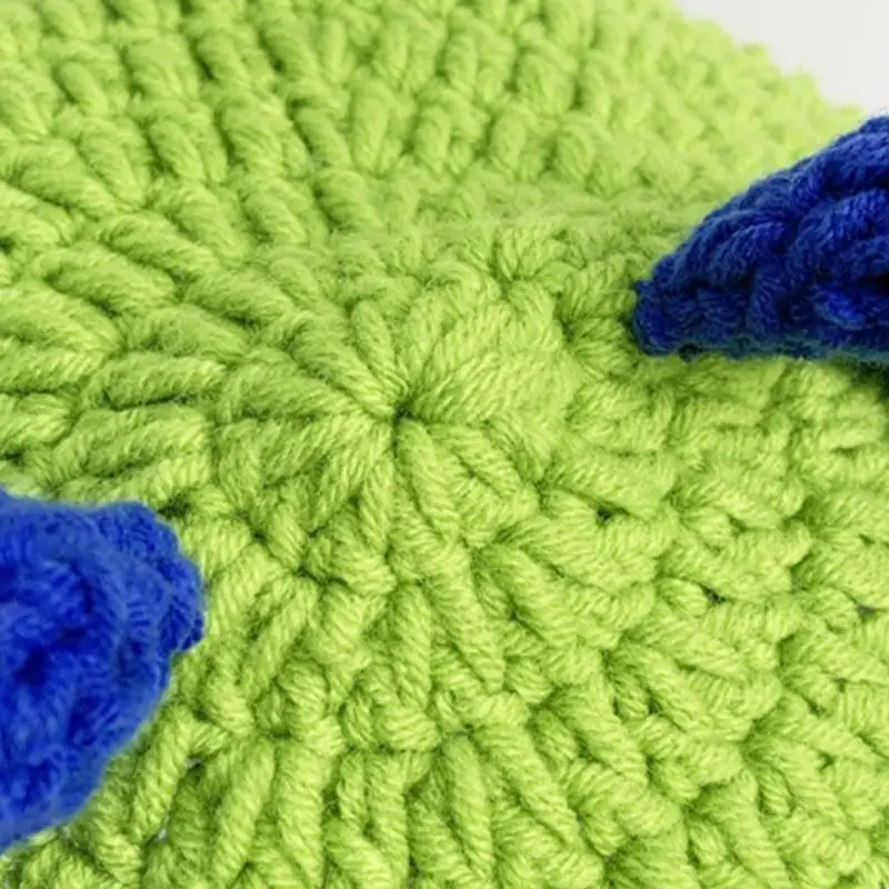 P88A للجنسين ألياف الأكريليك الكرتون للوحش شكل قبعة الإنترنت المشاهير في الهواء الطلق يندبروف قبعة للحفاظ على الاحترار حماية #3