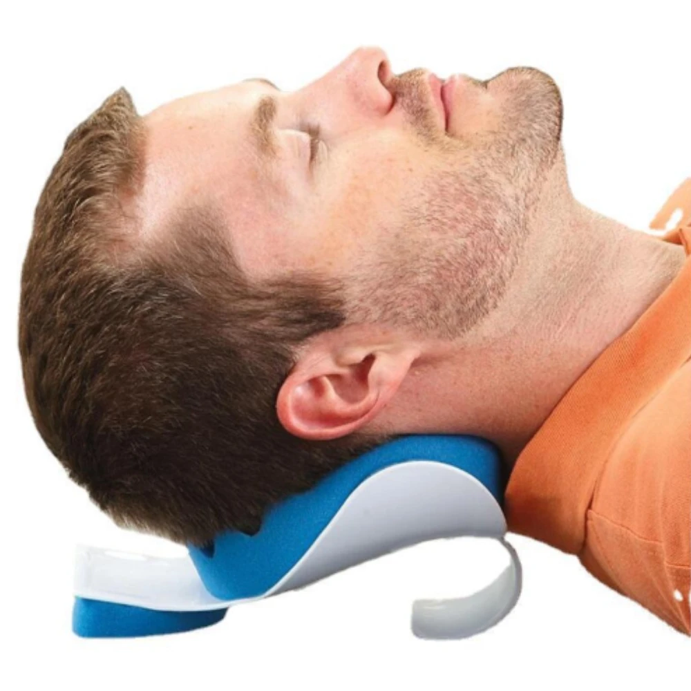 

Medical Neck Support Neck Shoulders Relaxer Portable Blue Sponge Releases Muscle Tensions Relieves Tightness Soreness Theraputic