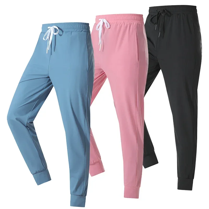 Letnie damskie spodnie do joggingu na siłownię spodnie sportowe do biegania na świeżym powietrzu damskie spodnie sportowe do fitnessu idź piesze