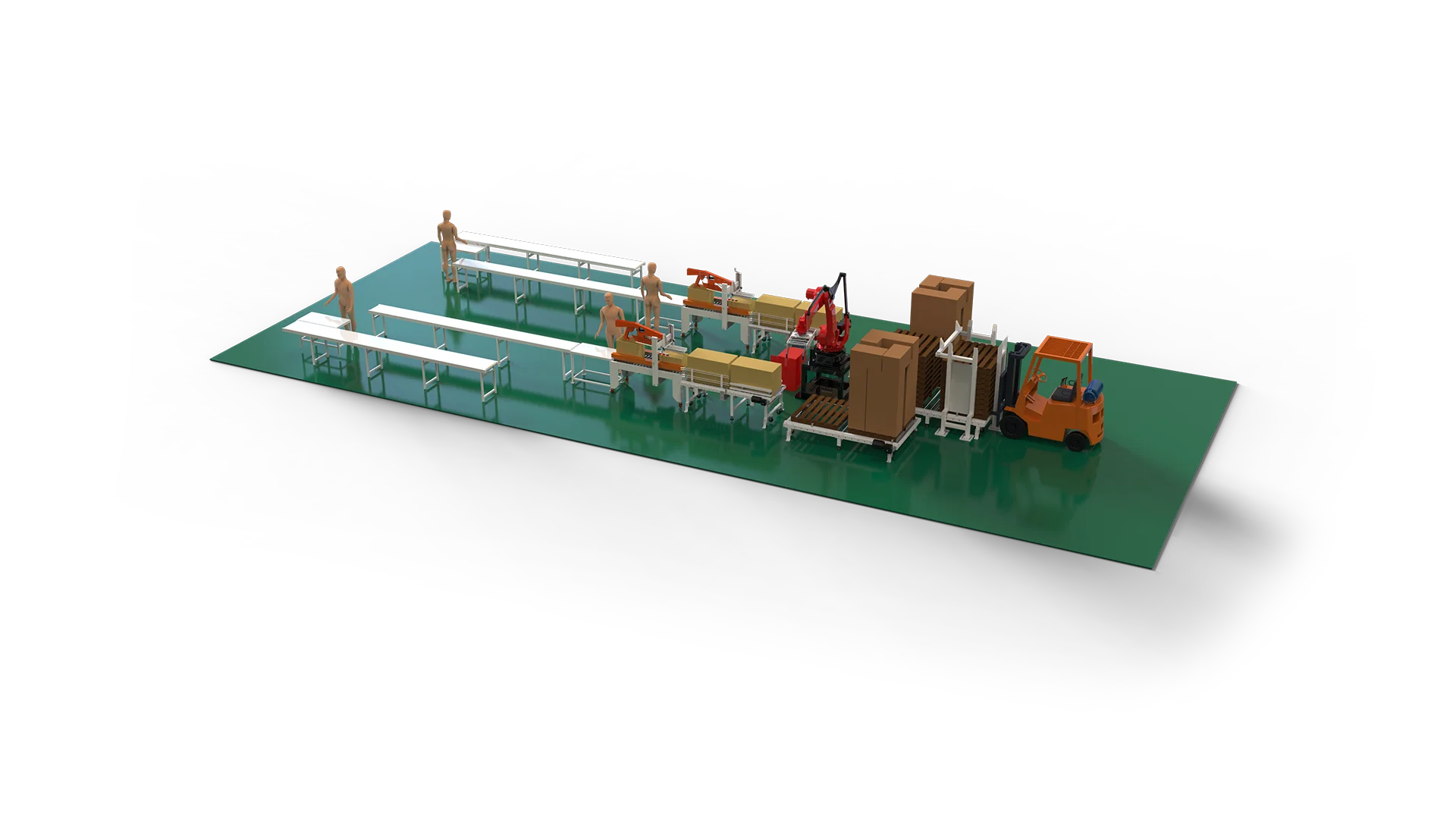 روبوت التراص الصناعي الثقيل BRTIRPZ3013A ذراع الروبوت الصناعي BORUNTE