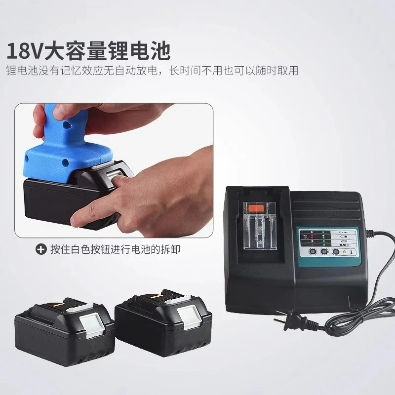18V 4Ah Rechargeable Hydraulic Wire Crimping Tool Professional Electric Terminal Pressing Device for Wire Connector Crimp Proces