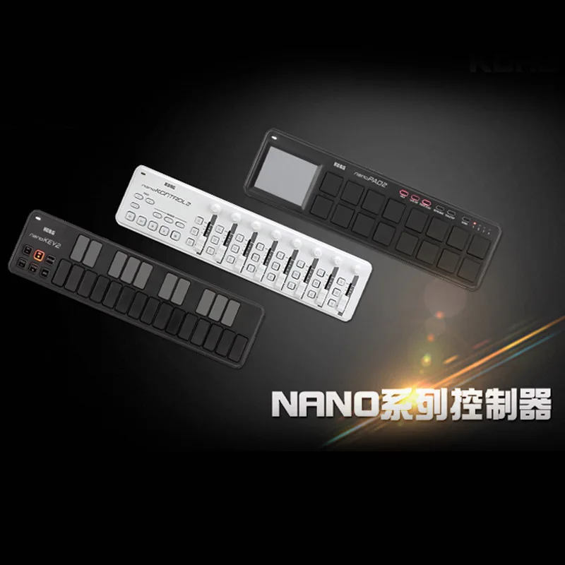 KORG Nano Kontrol2/Key2/Pad2 Portable MIDI Controller Electronic