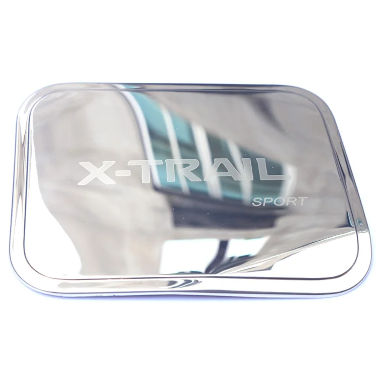 high quality stainless ste Chrome Fuel Tank Cover Gas Tank Cover trim For Nissan X-Trail X Trail T32 Rogue 2014-2019 Car styling