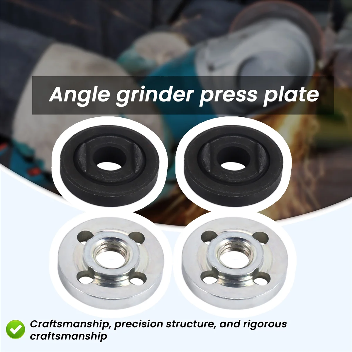 Новая замена внутреннего и внешнего фланца для угловой шлифовальной машины для Makita 9523NB