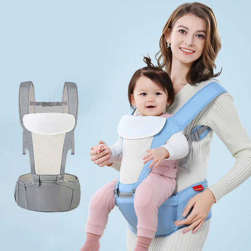 

Baby Strap Multi Functional Waist Stool Front Hug Strap Can Store Baby Waist Stool with Baby Artifact