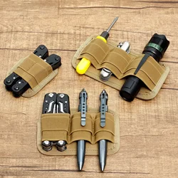 Hunting Hook Loop Panel Inner Separation Holder EDC Tool Pouch Utility Vest Backpack Bags Insert Organizer Paste Board