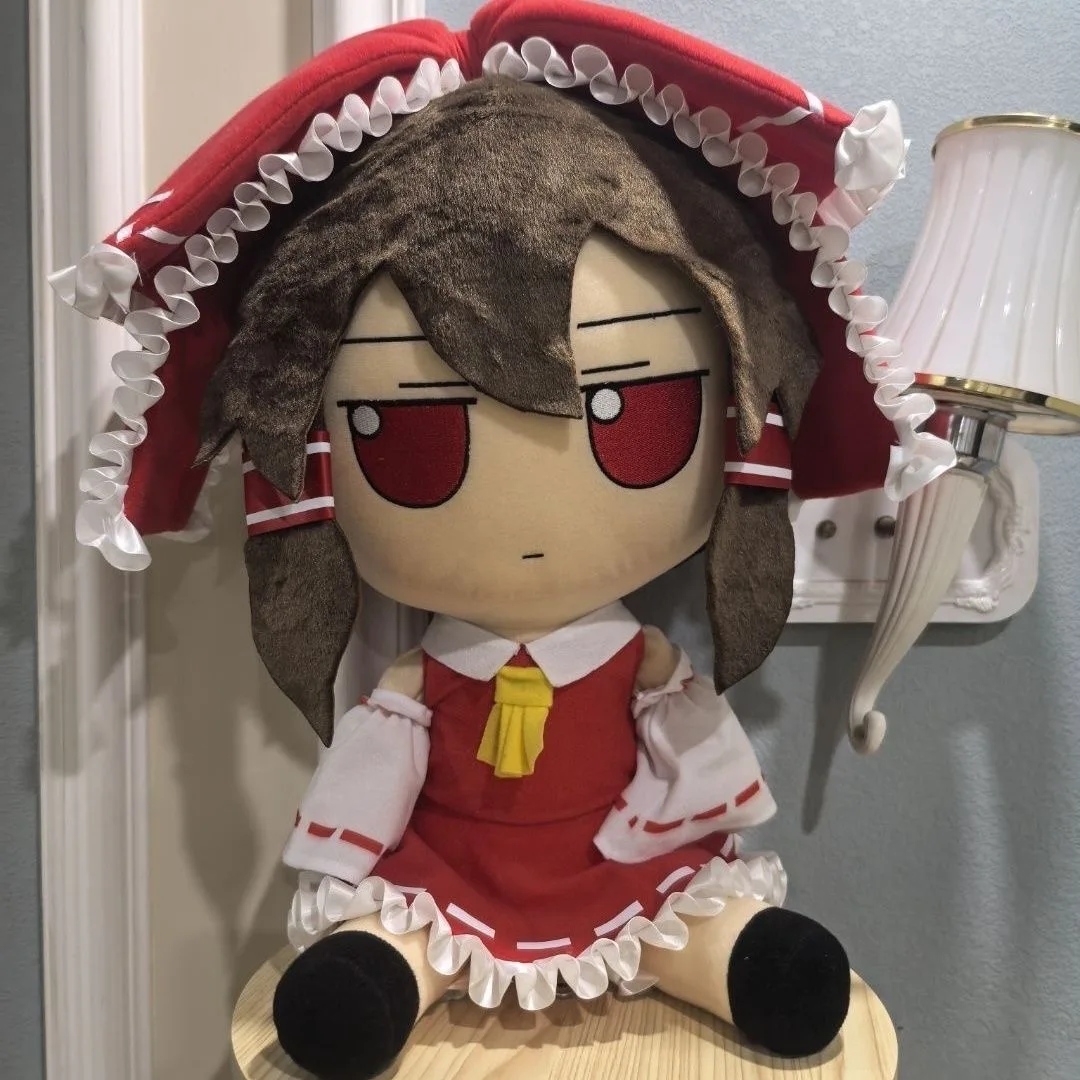 

45 см TouHou Project Hakurei Reimu плюшевые игрушки милые мягкие игрушки Fumo косплей подушки куклы для детей подарок на день рождения и Рождество