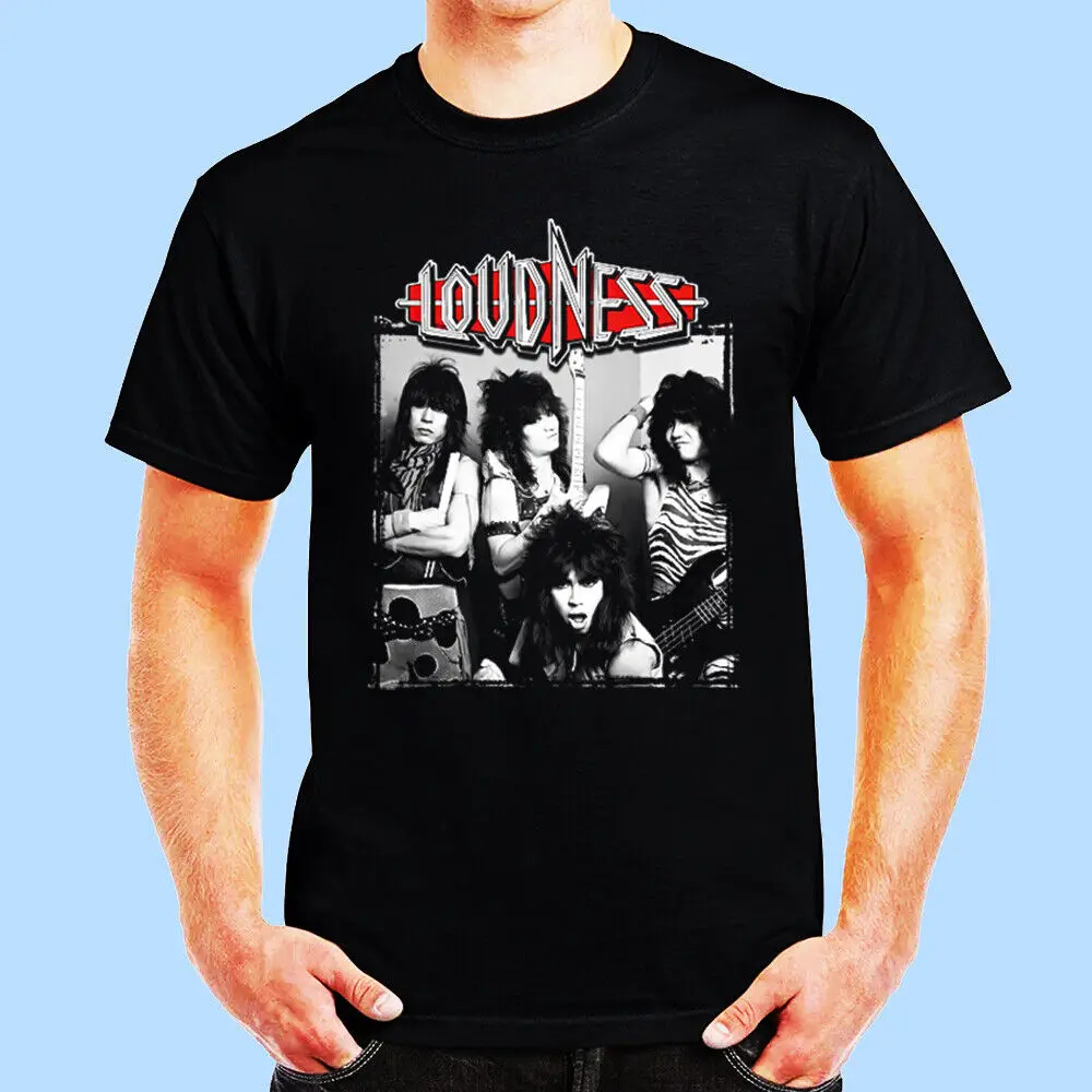 Popular! Loudness Essential Mens Tshirt Black Size S 5XL