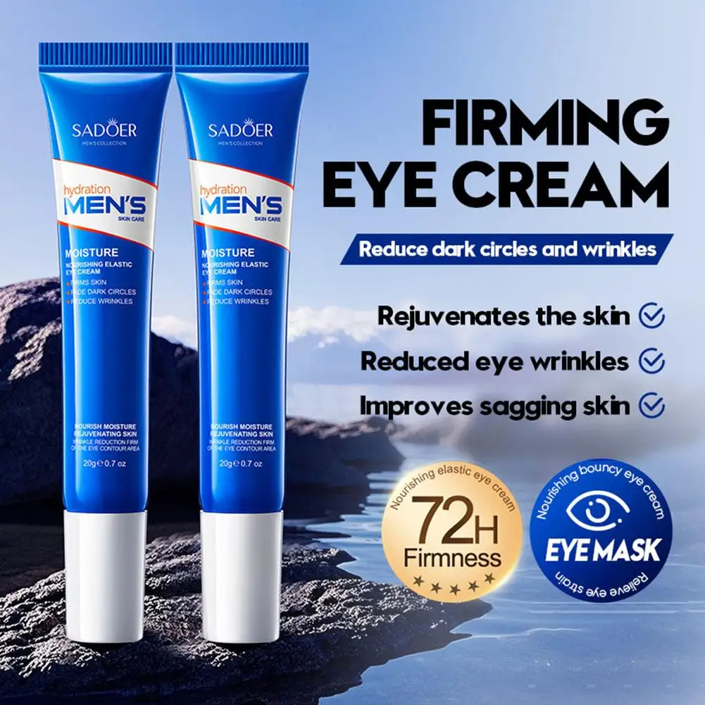Men's Eye Cream Anti Dark Circles Anti-Aging Removal Bags Men Eyes Moisturizing Eye Male Skin CareFor Anti-wrinkles L8P7