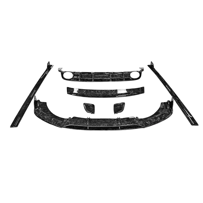 Carbon Fiber Body Kit Front Lip Diffuser Spoiler for Car, Car Accessories