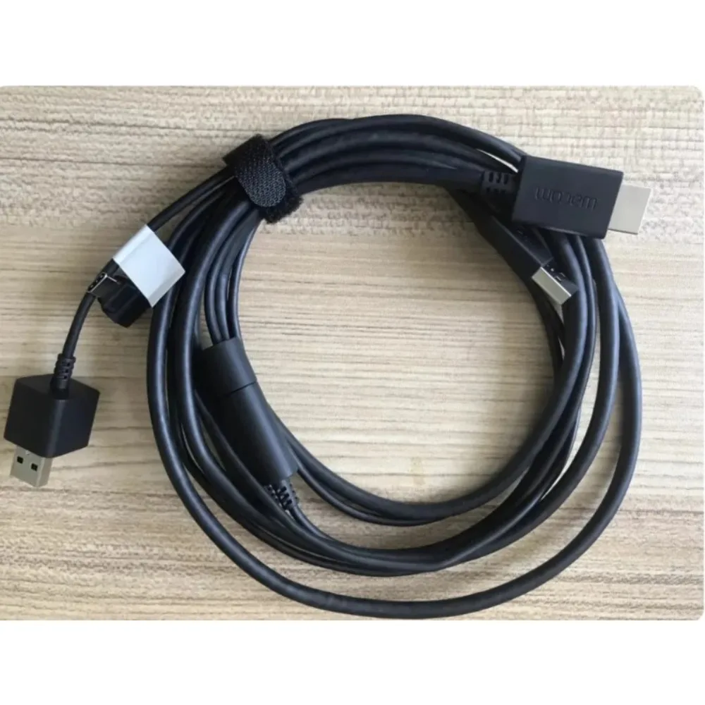 SX FOR Wacom One DTC133 X Type ACK44506Z Hybrid 3 in 1 Cable