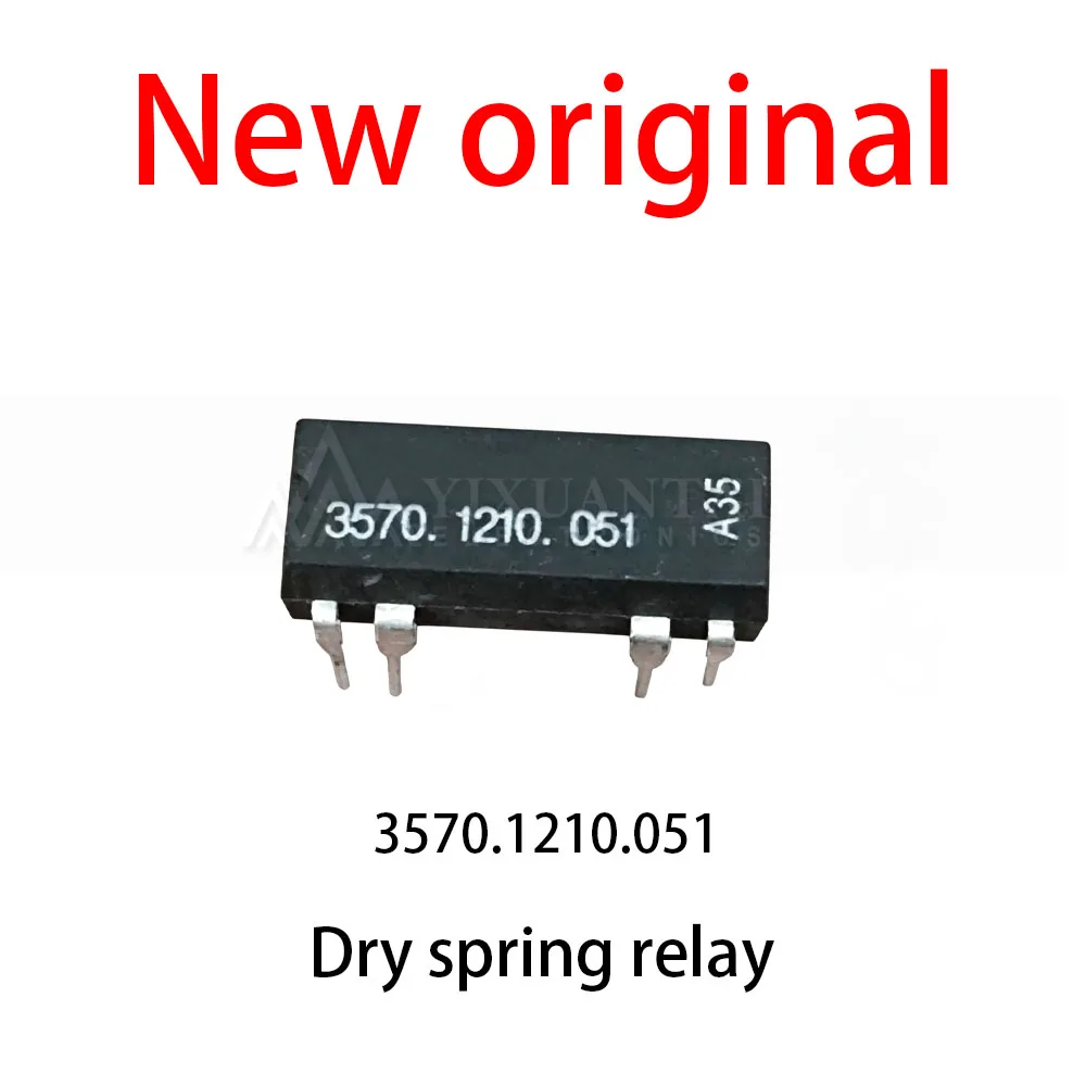 (5pcs) 100% New relay 3570.1210.051 Direct insertion of 8-pin dry spring relay