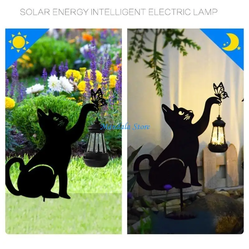 U2JC Garten-Wege-Lampe, Kreativität Freien, dekorative Landschaft für Weg, Terrasse