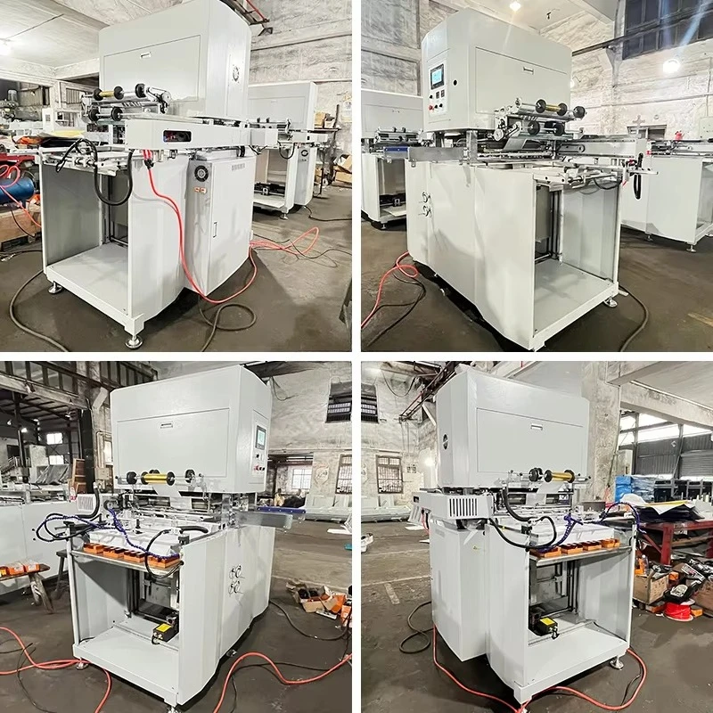 Automatic Card Paper Leather Embossing Bronzing Logo Machine Electric Hardcover Gold Heat Hot Foil Stamping Machine for Package