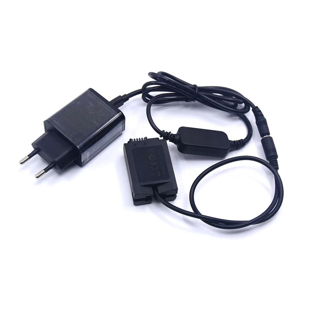 Adaptor EN-EL25 Coupler DC EP-5G baterai Dummy + EH-5A kabel Power Bank tipe-c USB + pengisi daya PD untuk kamera Nikon Z50 ZFC Z30