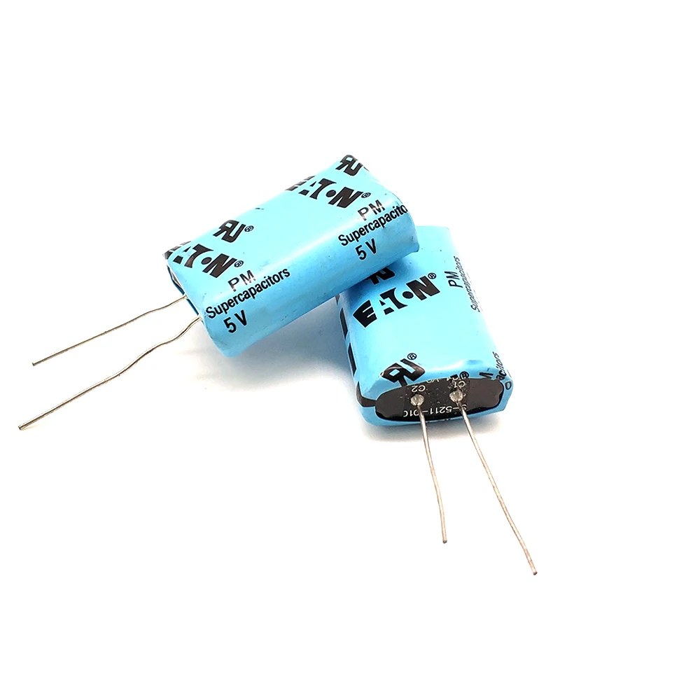 

SuperCapacitors PM Series Farad capacitor 5V 1F PM-5R0105-R Super Capacitor Supercaps