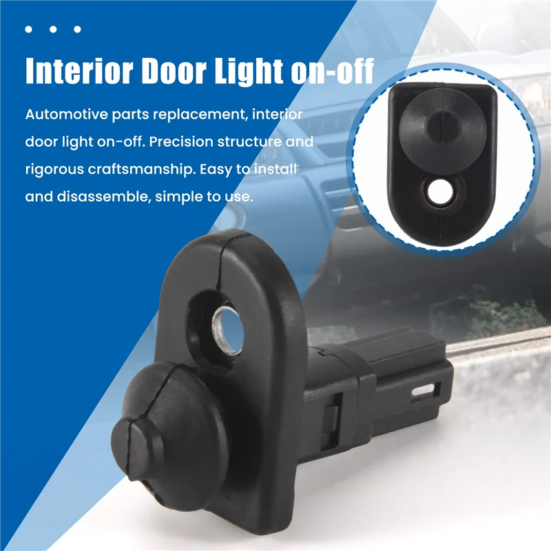 2Pcsxinterior الباب مفتاح الإضاءة 2 دبوس لميتسوبيشي باجيرو مونتيرو V31 V32 V33 MB698713 قطع غيار السيارات استبدال الملحقات