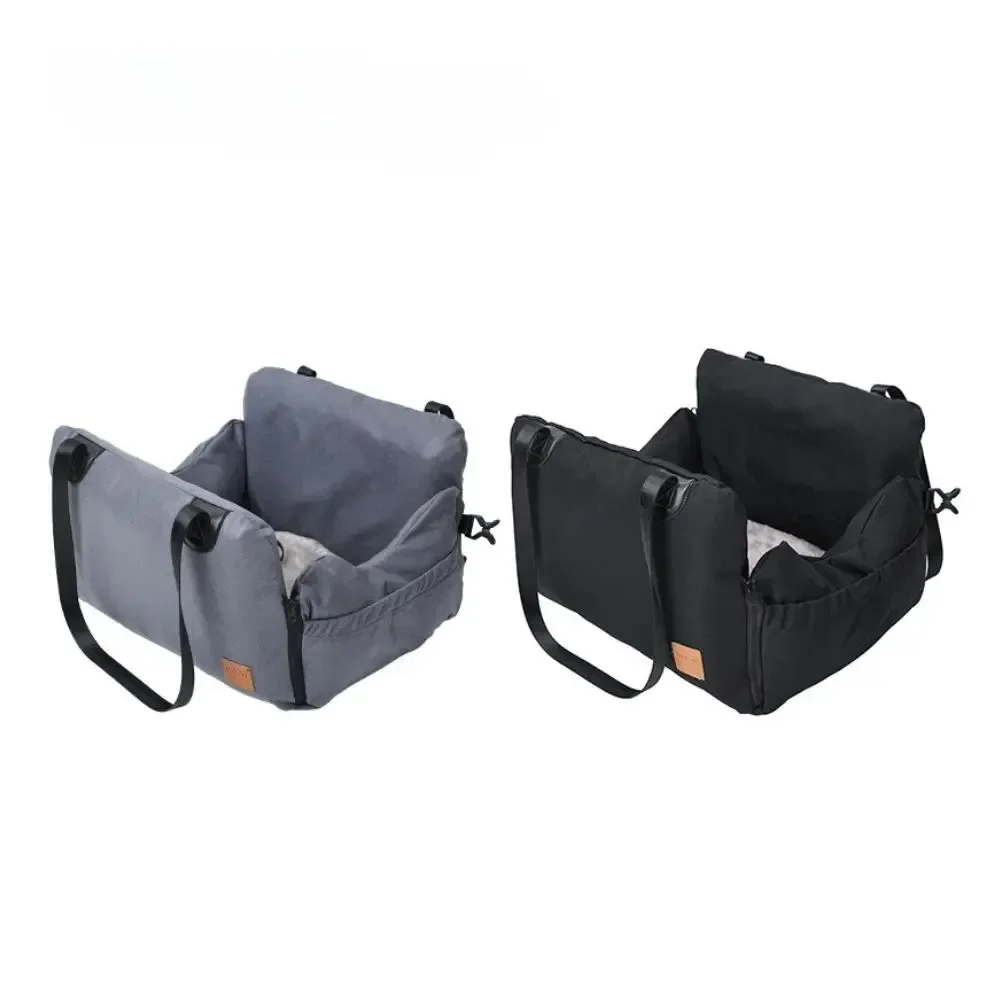 Imagem -03 - Assento de Carro Portátil ao ar Livre Airbag Pet Kennel Safety Seat For Dog Travel Bed