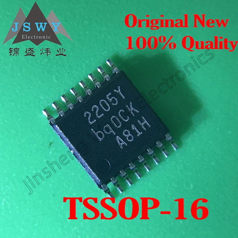 1~20PCS BQ2205LYPWR BQ2205LY Silk Screen 2205Y TSSOP-16 Monitor Chip IC Quality Good Brand New