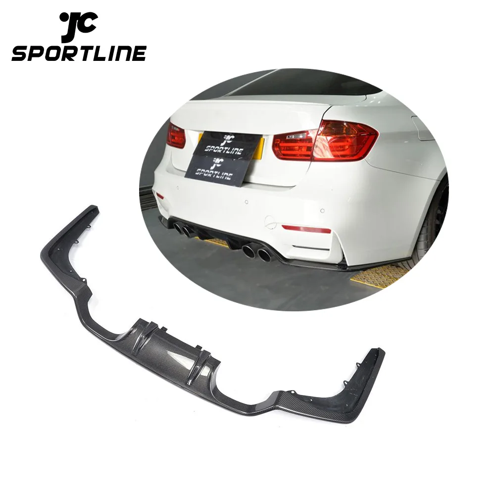 

Carbon Fiber Rear Lip Spoiler For BMW F82 M4 2D F80 M3 4D 2015