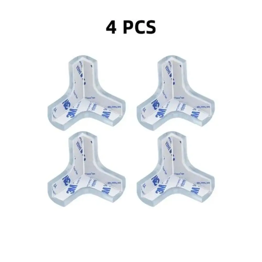 Silicone Table Corner Protector Transparent Anti Collision Edge Protection Cover Non-toxic Safety Edge Guards Baby